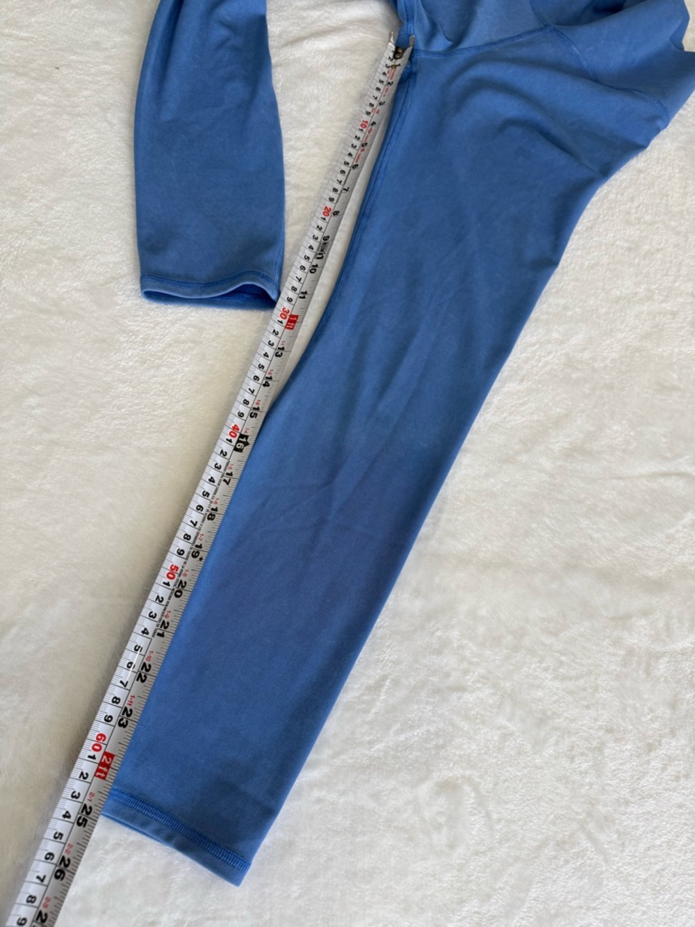 Vuori Blue High Waisted Leggings Size S Athletic Yoga Workout Pants - Picture 9 of 9
